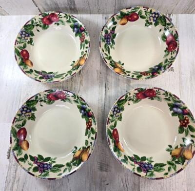 Sakura Sonoma by Oneida 4 Soup Bowls Excell Home Fashion