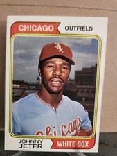 1974 Topps Baseball Cards #615 Johnny Jeter