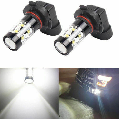 For Jeep Liberty 2002-2007 LED Headlight Hi/Lo + Fog Light Bulbs Combo 4x - Picture 8 of 11