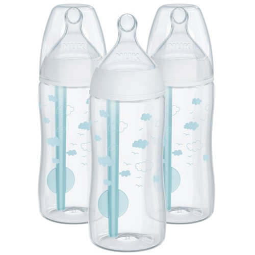 NUK Smooth Flow™ Pro Anti-Colic Baby Bottle, 10 oz, 3-Pack - 第 1/3 張圖片