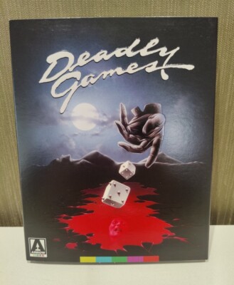 Deadly Games (1982) Blu-ray w/ Slipcover  Arrow Video 80s Horror Like New