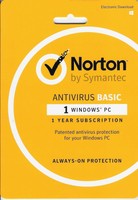 Norton Antivirus Basic For Windows (1 User) 1-year Coverage. Key Card Only Norton Antivirus Basic For Windows (1 User) 1-year Coverage. Key Card Only
