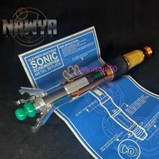 Doctor Who 11th Metal Screwdriver LED Colorful Light Replica Cosplay Props Gift