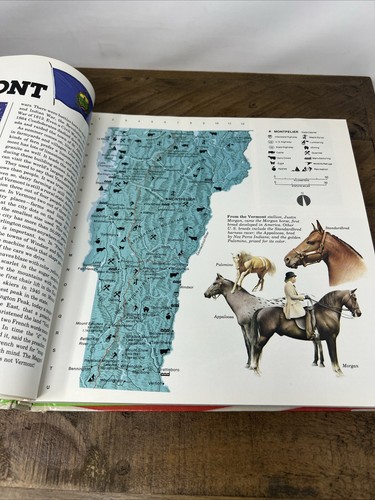 National Geographic Picture Atlas Of Our Fifty States 1978 Hardcover Large - Picture 12 of 13