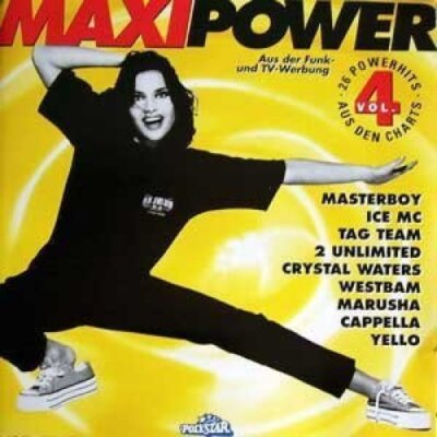 Maxi Power 4 (1994) - 2 CD - Masterboy, Ice MC, Marusha, Westbam, Cappella, 2...