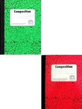New Composition Book Wide Ruled Notebook  Note Books 100 Sheets ~ You Choose
