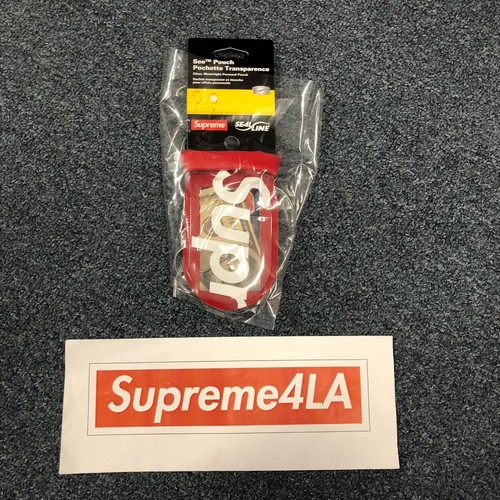 Supreme 18S/S SealLine Vedi Sacchetto Piccolo Rosso 1000% Autentico a Mano - Foto 3 di 4