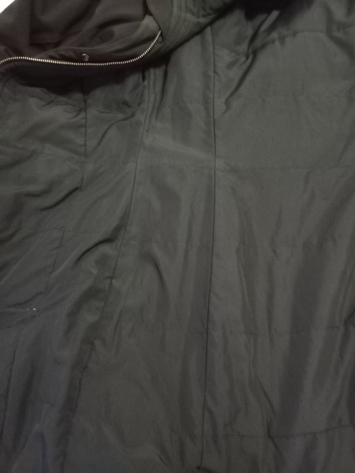 Used All Black Female NorthFace Jacket with Waistline Buckle eBay