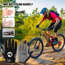 Bike Gel Sponge Liner Gloves Touch Screen Gloves Motorcycle Riding Nylon Gloves