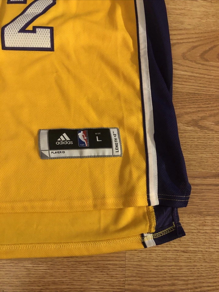 Dwight Howard #12 Los Angeles Lakers Adidas  Jersey Men's Large Length +2 NBA - Image 2 of 4