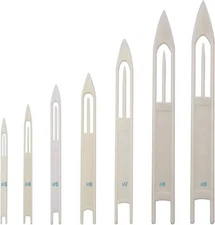 7Pcs Netting Needle Shuttles Fishing Net Repair Line Equipment Plastic Cast