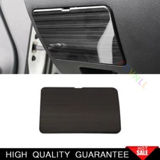 For Nissan Altima Teana 2019-2022 Black Steels Front Storage Box Cover Trim 1*