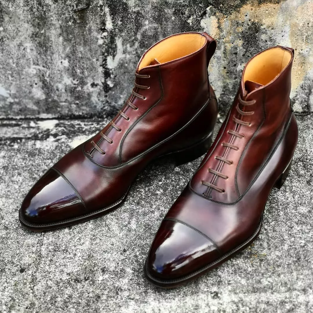 Cap toe balmoral 2025