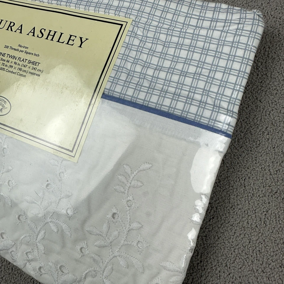 Nueva sábana plana Laura Ashley Home Sophia vintage doble hoja plana país francés Foto 4 de 4