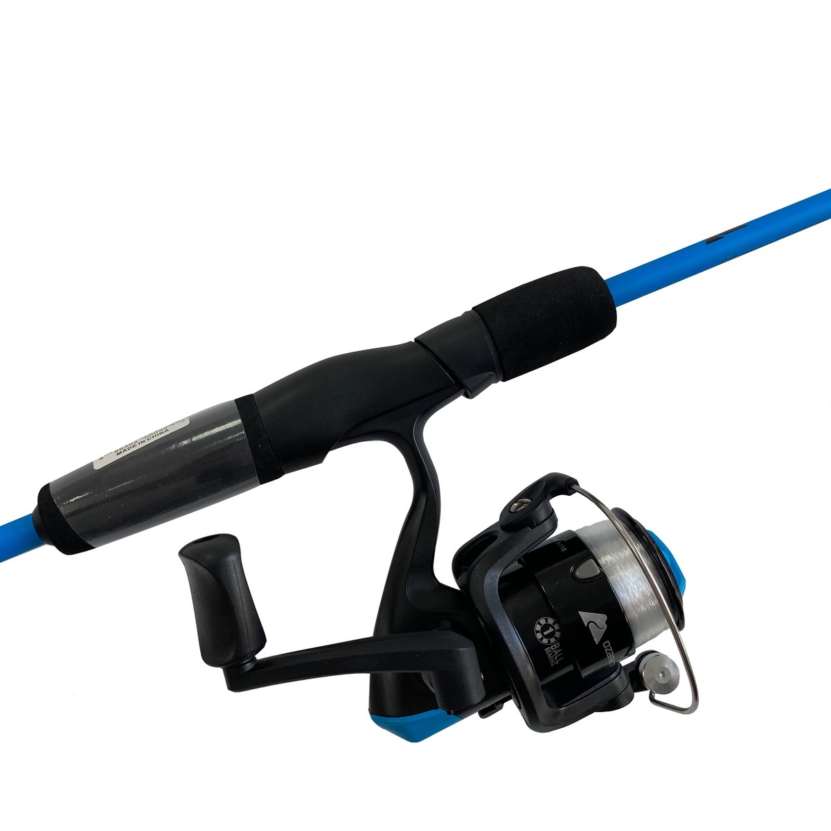 Ozark Trail Spinning Fishing Rod and Reel Combo, Blue