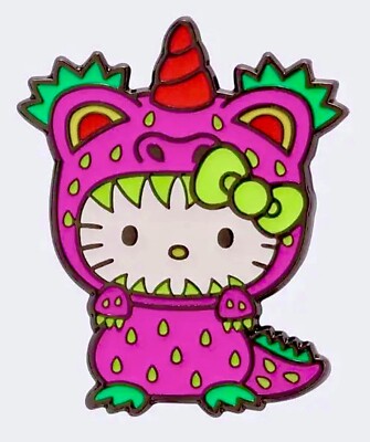 Hello Kitty Kaiju Enamel Pin Sweet Monster Halloween Loungefly