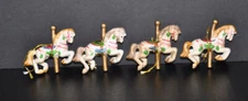 Vintage Christmas Around The World “Carousel Ornaments” 2 Original Boxes 4 Orn