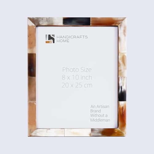 8x10 Picture Frames - Vintage Style Wall Hanging & Desk Decor – Farmhouse Pho...-image