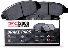 Tesla Model X DFC 3000 Ceramic Rear Disc Brake Pads, 2016-2021