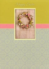 Pastel Wreath - Designer Greetings Easter Card by Designer Greetings