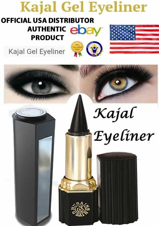 Delineador de ojos Shahnaz Husain Herbal Kohl Kajal ojos plomo envío gratuito NUEVO EMBALAJE Foto 2 de 4
