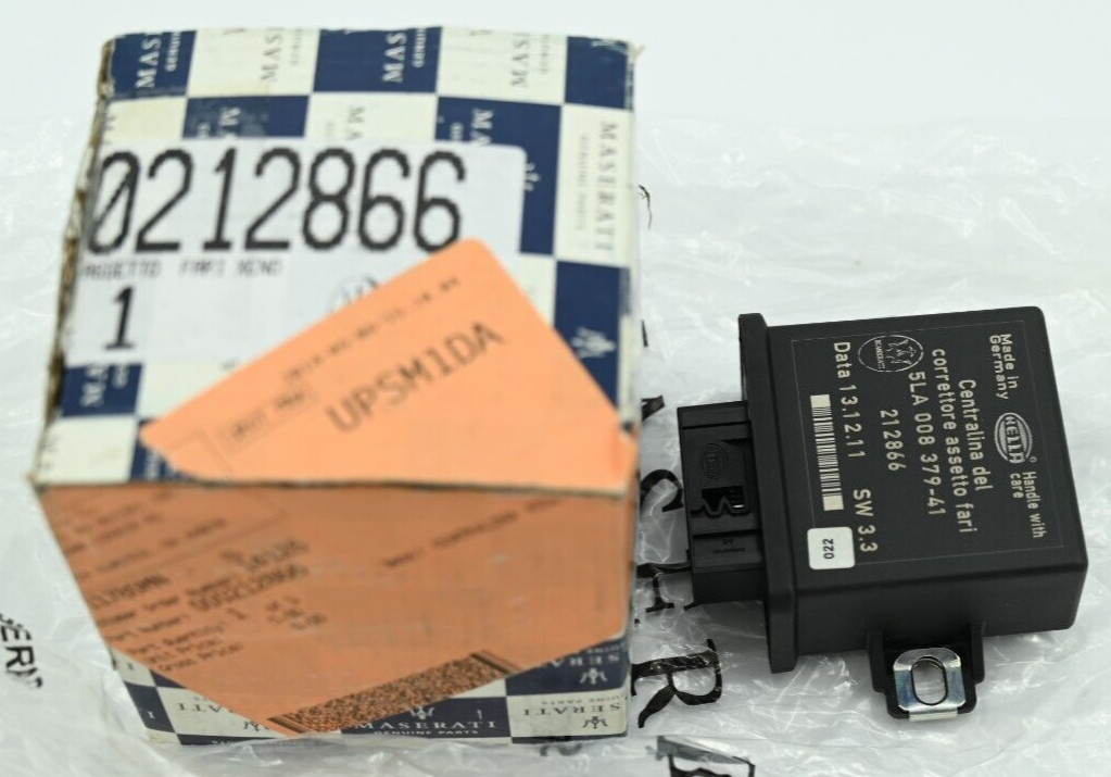 Genuine OEM Maserati Headlight Control Unit P/N 212866 NEW in Box