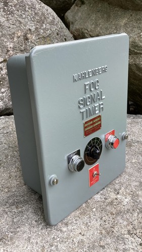 Vintage Original Fog Horn Signal Timer Control Box Lighthouse Coast Guard Nautic - Picture 4 of 21