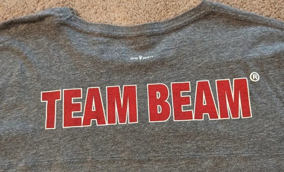 2018 XXL Jim Beam "Team Beam" JerseyStyle TShirt Bo… Gem