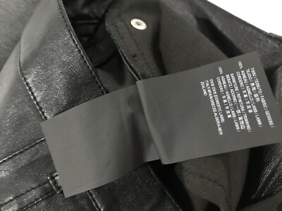 Saint Laurent Hedi Slimane leather pants. F40. $4000 | eBay