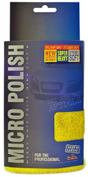 Microfibre Premium Detailing Cloth / Heavy Duty Polishing Cloth - Car Valeting