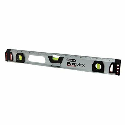 Stanley 143554 60cm FatMax I-Beam magnetische Wasserwaage & stoßdämpfende Endkappen