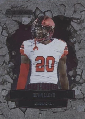 2021 Wild Card Alumination NIL Collegiate Edition Devin Lloyd #ANDD-10