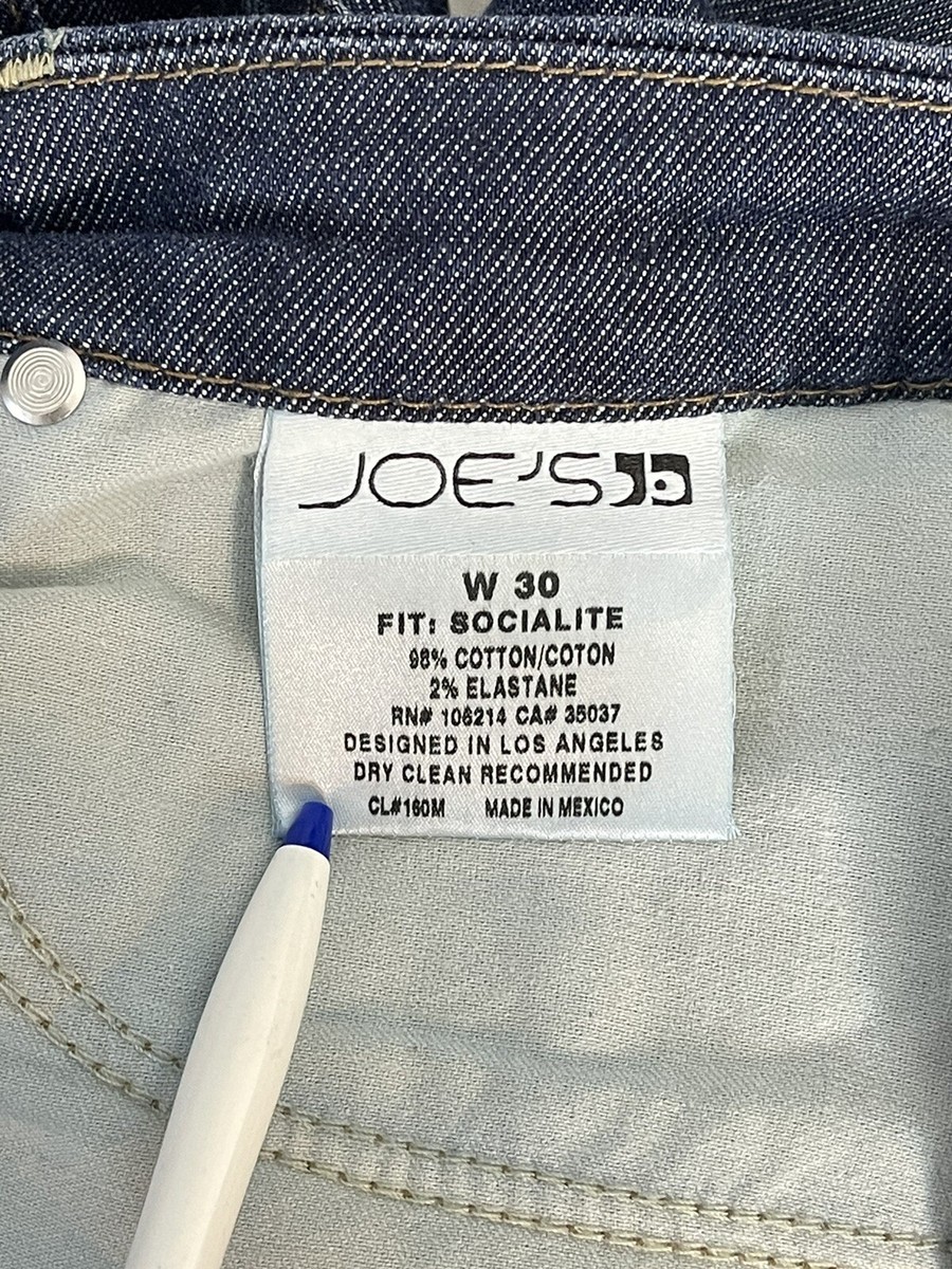 Jean Joe's Jeans SOCIALITE Coupe Bootcut - Taille 29 X 31, Bleu Foncé, Comme Neuf