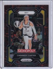 CHENNEDY CARTER - 2024 Panini Prizm Monopoly WNBA - Millionaire Club #52 - Sky