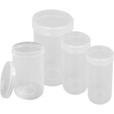 Nalgene Snap-Cap Plastic Vial - White