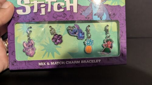 Disney Stitch Mix-n-March Charm Bracelet - Picture 3 of 4