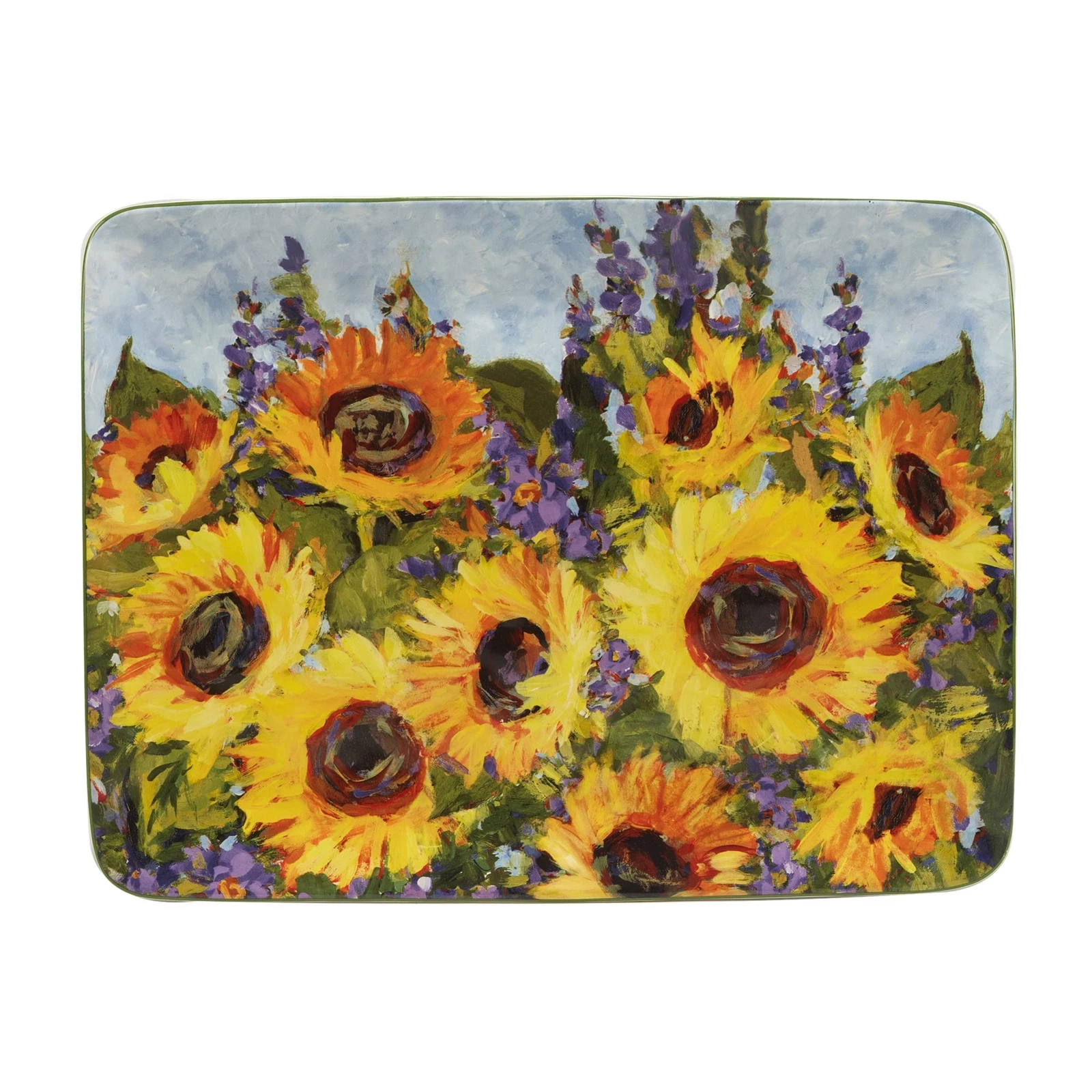 Certified International Sunflower Bouquet Platter - Thumbnail 3