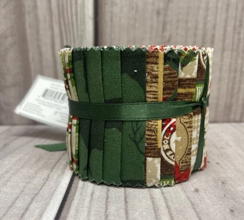 Create It 20 Piece Christmas Fabric Strips 5 Designs 4 Each 2.5” x 42” - Picture 3 of 7