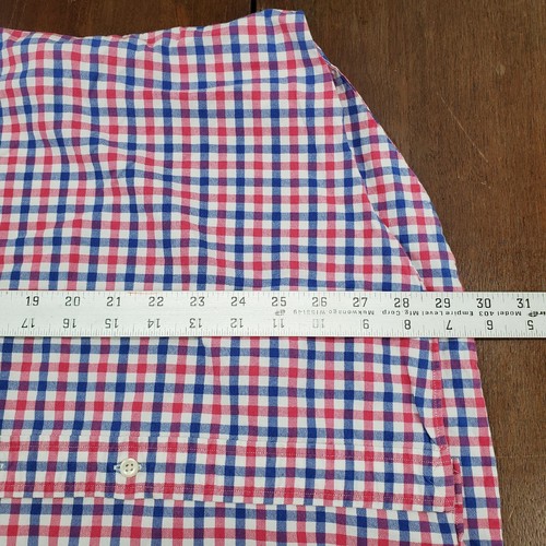 Ralph Lauren Mens Large Pink Plaid Button Down Long Sleeve Shirt Flannel Check - Picture 13 of 13