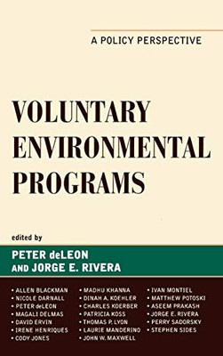deLeon - Voluntary Environmental Programs   A Policy Perspective - har - X555z