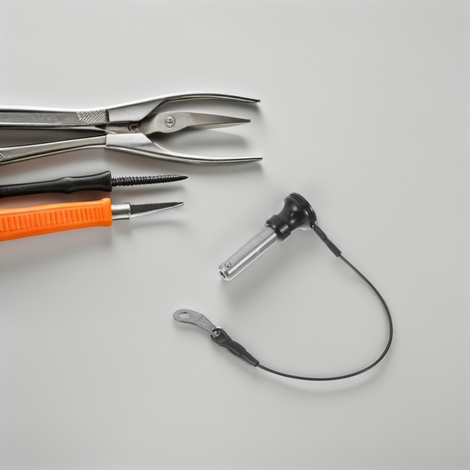 Push Ball Pin Stainless Steel Quick Release Ball Lock Pin Push Button Silver for Crib ...