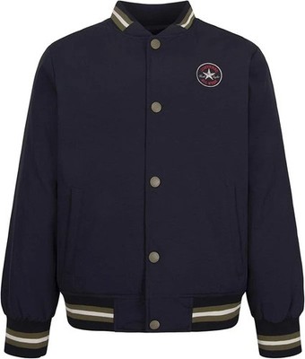 Converse CNVB VARSITY JACKET Schwarz Gr. L Jungen Collegejacke UVP:79,99  (6276)