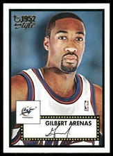 2005-06 Topps 1952 Style Gilbert Arenas #97 Washington Wizards