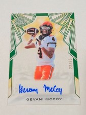 Gevani McCoy 2025 Leaf Trinity Auto Clear Green #22/25