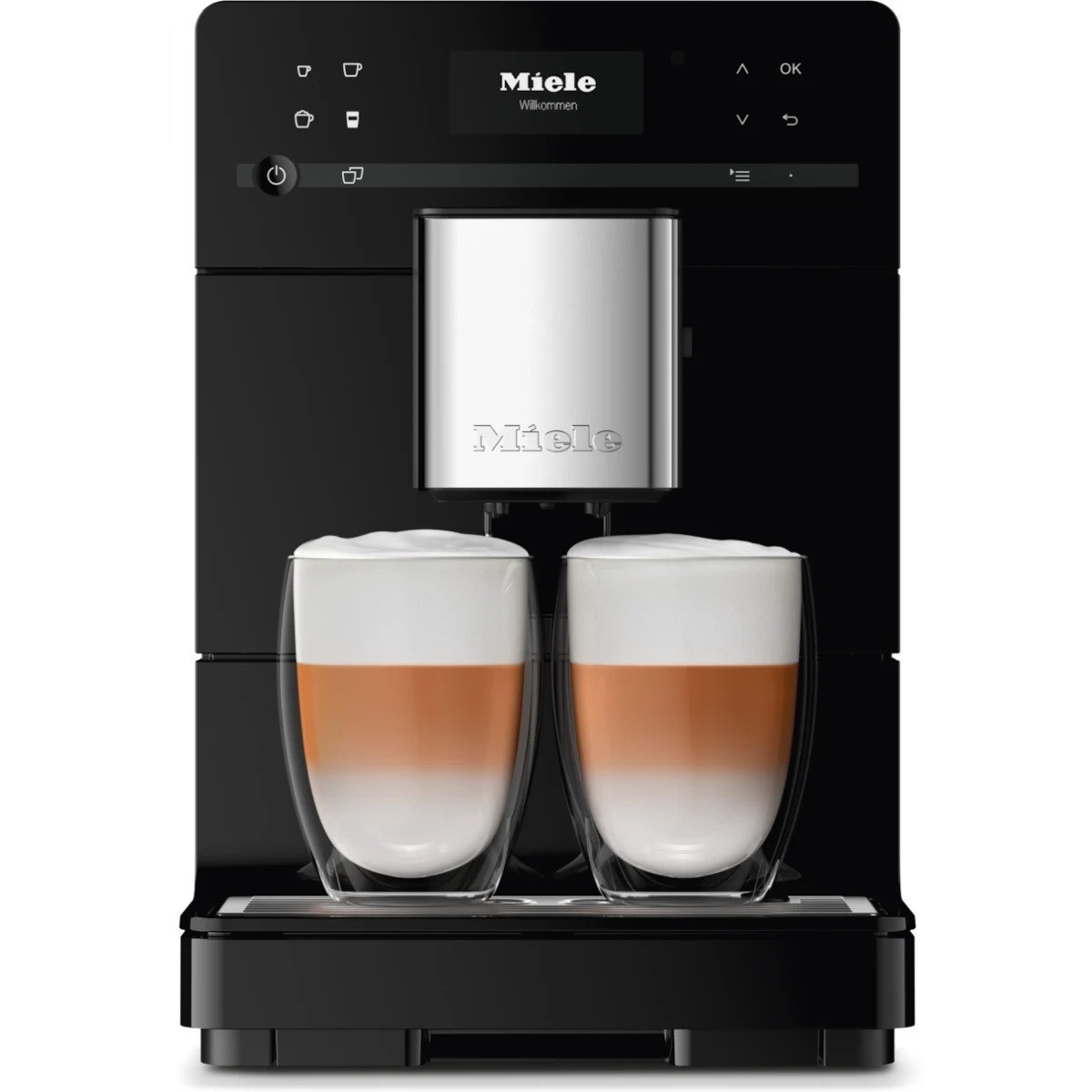 Miele CM5310OBSW 10" Obsidian Black Countertop Coffee Machine NOB #158983