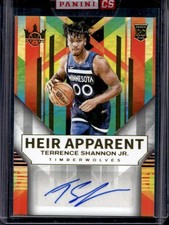 2024-25 Panini Court Kings Terrence Shannon Jr. Heir Apparent RC Auto #/125