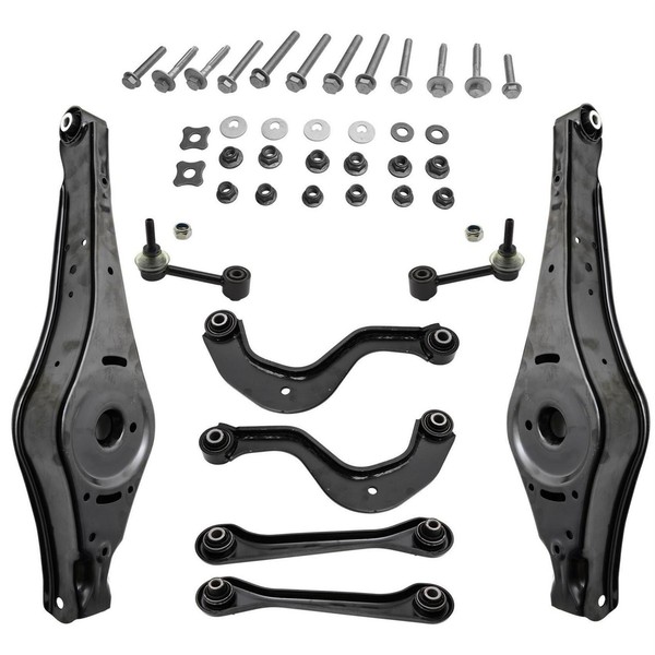 8 Teile Querlenker Satz Schraube Hinten FüR Audi A3 8P1 8P7 8PA Q3 8U-image