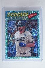 Max Muncy [Aqua Sparkle Chrome] #158 2026 Topps Heritage