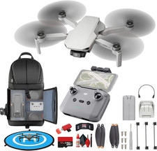 Mini 4K Lightweight UHD Drone, under 249G  12MP Camera, 3-Axis Gimbal, 10 Km Vi