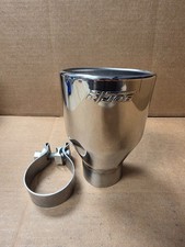 Returned Sale Borla 20155 Universal Polished Tip Single Oval Rolled Anglecut Returned Sale Borla 20155 Universal Polished Tip Single Oval Rolled Anglecut